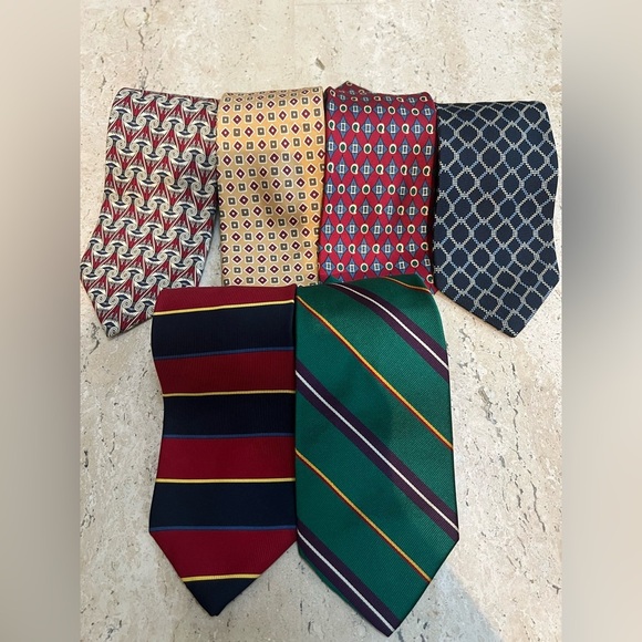 Jos. A. Bank Executive Collection 100% Silk Made in USALot of 6 Men’s Neckties